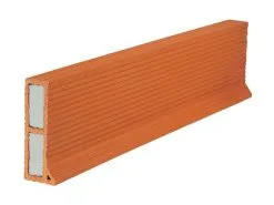 TERREAL STRUCTURE Planelle Terre Cuite De Rive TBL - Long. 80cm X Haut. 2cm X Ep. 5cm