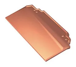 Monier Rive Bardelis Gauche Gallo Romane/feriane Terre Cuite Colorado - Long. 46 Cm X Larg. 18 Cm