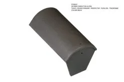 Monier FAITIERE DˈABOUT DE 42 FIN DE POSE PETIT COTE BRUN POUR DOUBLE ROMANE/PERSPECTIVE/PLEIN CIEL/TRADIPANNE