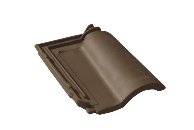 Monier Tuile Gallo-romane Terre Cuite Brun Masse - Long. 44 Cm X Larg. 28 Cm 3 Monier Tuile Gallo-romane Terre Cuite Brun Masse - Long. 44 Cm X Larg. 28 Cm