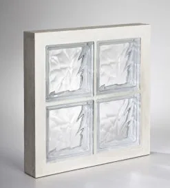 La Rochère Panneau En Brique De Verre Standard 198 N°22 - Long. 47cm X Haut. 47cm X Ep. 8cm