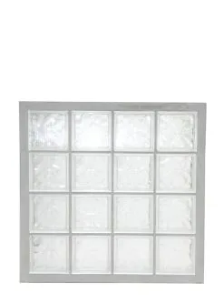 La Rochère Panneau En Brique De Verre Standard 198 N°44 - Long. 87cm X Haut. 87cm X Ep. 8cm