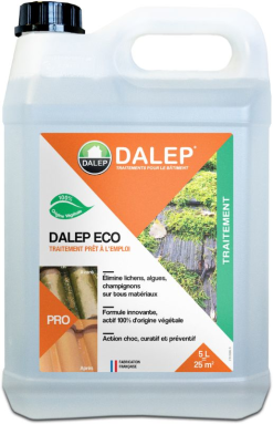 DALEP ECO Traitement Pret A L'Emploi Origine Vegetale Bidon 5 Litres (pour 25 M²)