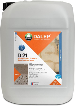 DALEP Hydrofuge Pret A L'Emploi D 21 - Bidon 20 L