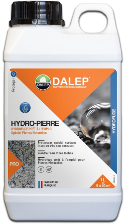 DALEP Hydrofuge Pret A L'Emploi HYDRO-PIERRE - Bidon 1 L