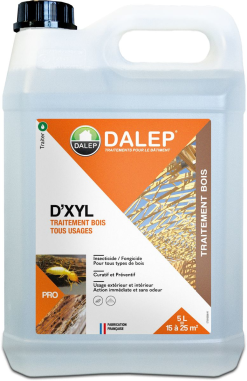 DALEP Traitement Bois Tous Usages D'XYL - Bidon De 5L