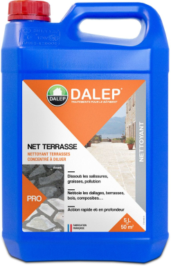 DALEP Nettoyant Terrasses Concentre NET TERRASSE - Bidon 5 L