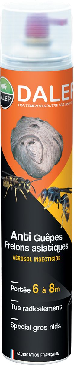 DALEP Insecticide ANTI GUEPES FRELONS - Aerosol De 750 Ml