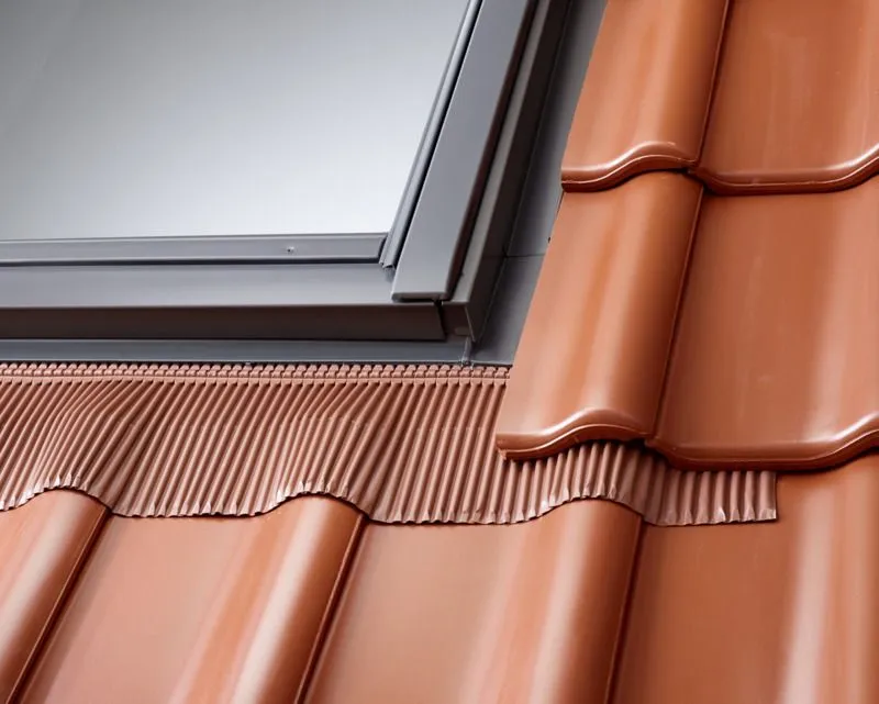 Velux Raccord Sur Toiture EDW MK04 0000 Pour Ondes - Larg. 78cm X Haut. 98cm Gris 3 Velux Raccord Sur Toiture EDW MK04 0000 Pour Ondes - Larg. 78cm X Haut. 98cm Gris