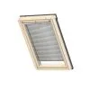 Velux Store Venitien Manuel En Aluminium PAL MK04 7001S Blanc - Larg. 78 Cm X Haut. 98 Cm