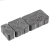 FABEMI DIVISION ENVIRONNEMENT Pave Beton TEPIA Anthracite - Larg. 12cm X Ep. 6cm