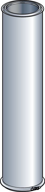 Poujoulat Element Droit L1330 Mm Inox Galva Ø230 3 Poujoulat Element Droit L1330 Mm Inox Galva Ø230