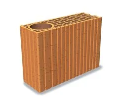 Wienerberger Poteau En Terre Cuite GF R15 Betschdorf - Long. 43cm X Haut. 15cm X Ep. 29,9 Cm