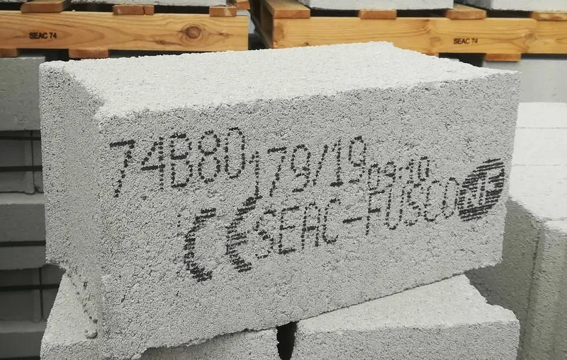 SEAC Bloc Plein En Beton B80 - Long. 40cm X Haut. 20cm X Ep. 20 Cm 4 SEAC Bloc Plein En Beton B80 - Long. 40cm X Haut. 20cm X Ep. 20 Cm – Image 2