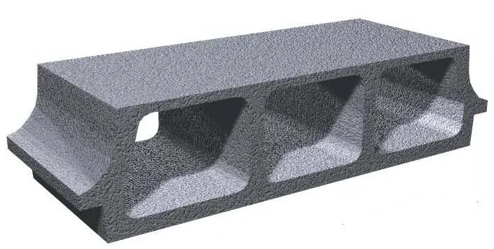 SEAC Entrevous Non Isolant Beton - Long. 20cm X Larg. 53cm X Ep. 8cm 3 SEAC Entrevous Non Isolant Beton - Long. 20cm X Larg. 53cm X Ep. 8cm