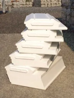 Hourdis Isolant En Polystryrene POLYSEAC - Long. 12cm X Larg. 57cm X Haut. 12cm