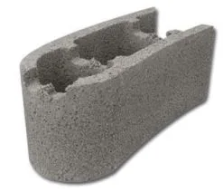 SEAC Bloc A Bancher En Beton VARIBLOC - Long. 50cm X Haut. 15cm X Ep. 20 Cm