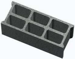 SEAC Bloc Creux En Beton B40 6T - Long. 50cm X Haut. 25cm X Ep. 20 Cm