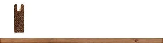 BURGER & CIE SAS Lame De Finition Bois Chocolat - Long. 200cm X Larg. 6,5cm X Ep. 28mm 3 BURGER & CIE SAS Lame De Finition Bois Chocolat - Long. 200cm X Larg. 6,5cm X Ep. 28mm