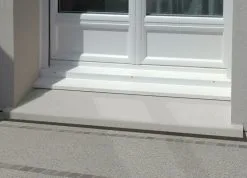 Weser Seuil 34 Classique 100 X 34 Monobloc Blanc Casse