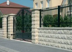 Weser Element De Muret Bossele 40 X 18 X 16,7 Ton Pierre