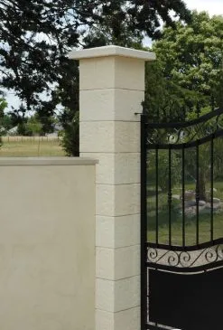 Weser Element De Pilier Cheverny 30 X 30 X 25 Creme