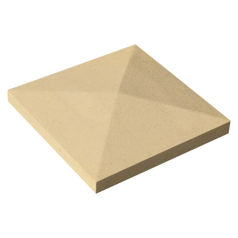 Weser Chapeau De Pilier Pointe De Diamant 32 X 32 Ton Pierre 3 Weser Chapeau De Pilier Pointe De Diamant 32 X 32 Ton Pierre