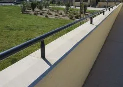 Weser Chaperon De Mur Optipose 2 Pentes 49 X 33 Blanc Casse