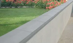 Weser Chaperon De Mur Optipose 2 Pentes 49 X 33 Gris