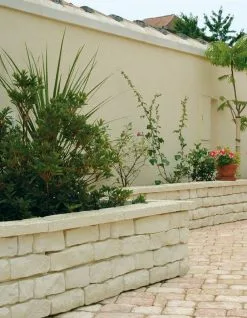 Weser Chaperon Garrigue Plat 50 X 14 X 4 Creme