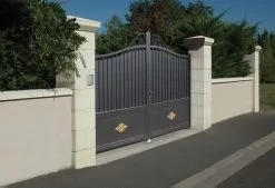 Weser 1 Pilier Complet Amboise 40 X 40 X 218 Creme