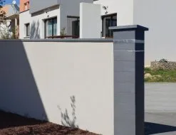 Weser Chaperon De Mur Optipose 2 Pentes 49 X 33 Dark