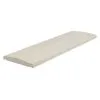 Weser Chaperon De Mur Pierre Lisse 2 Pentes 99 X 30 Creme