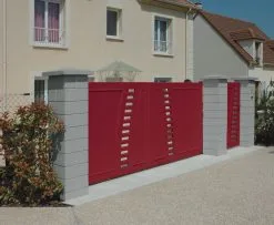 Weser Element De Pilier Lisse 38 X 38 X 16,7 Gris