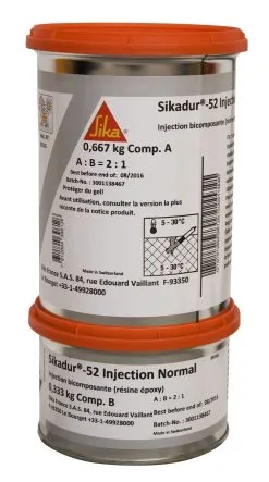 Produit D'injection A SikaDur-52 Injection Normal