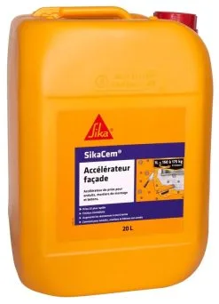 Accelerateur De Prise Sikacem Accelerateur Façade Terre Cuite