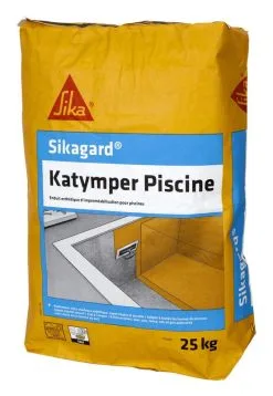 Enduit Esthetique D'impermeabilisation Sikagard Katymper Piscine Noir Sac De 25kg