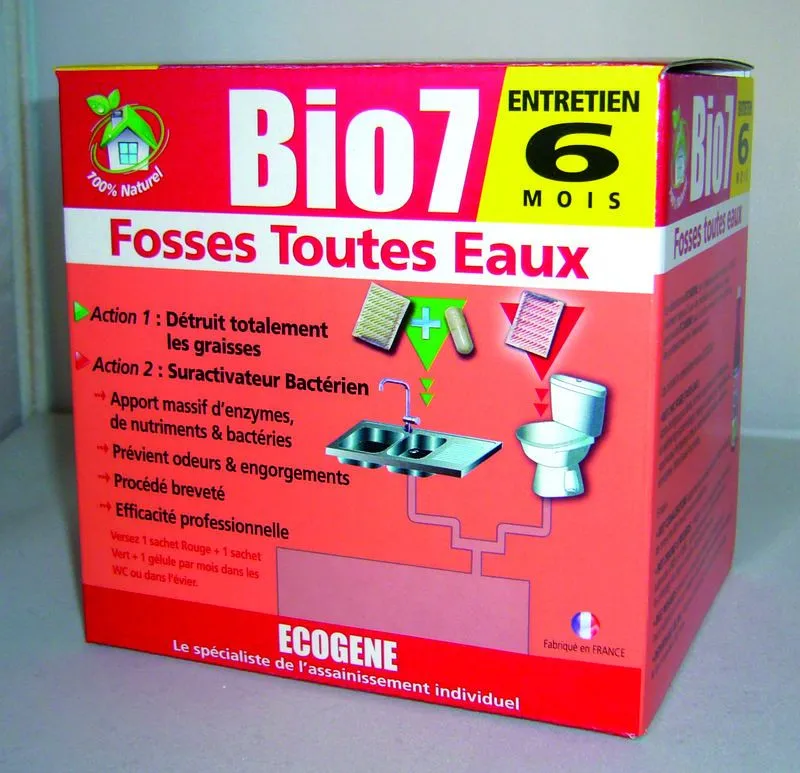 AB7 INDUSTRIES BIO7 FOSSES TOUTES EAUX ECOGENE (6 MOIS) 3 AB7 INDUSTRIES BIO7 FOSSES TOUTES EAUX ECOGENE (6 MOIS)