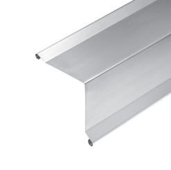 RHEINZINK FRANCE Faitages Simples A Ourlets, Angle 90° Developpe : 250 Mm PrePATINA Naturel