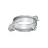 RHEINZINK FRANCE Colliers Ronds A Embase 7/150, Acier Galvanise D.100 Mm