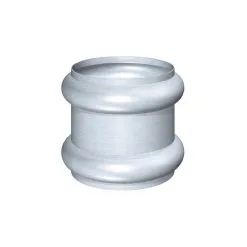 RHEINZINK FRANCE Bagues Extensibles Doubles D.100mm PrePATINA Naturel